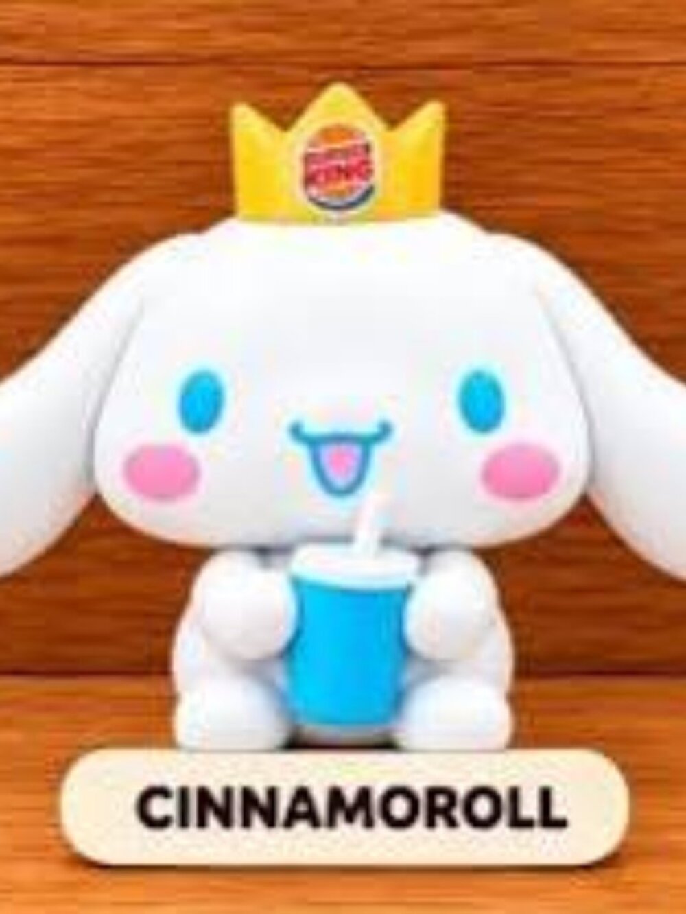 Sanrio Cinnamoroll Figure Burger King 2026
